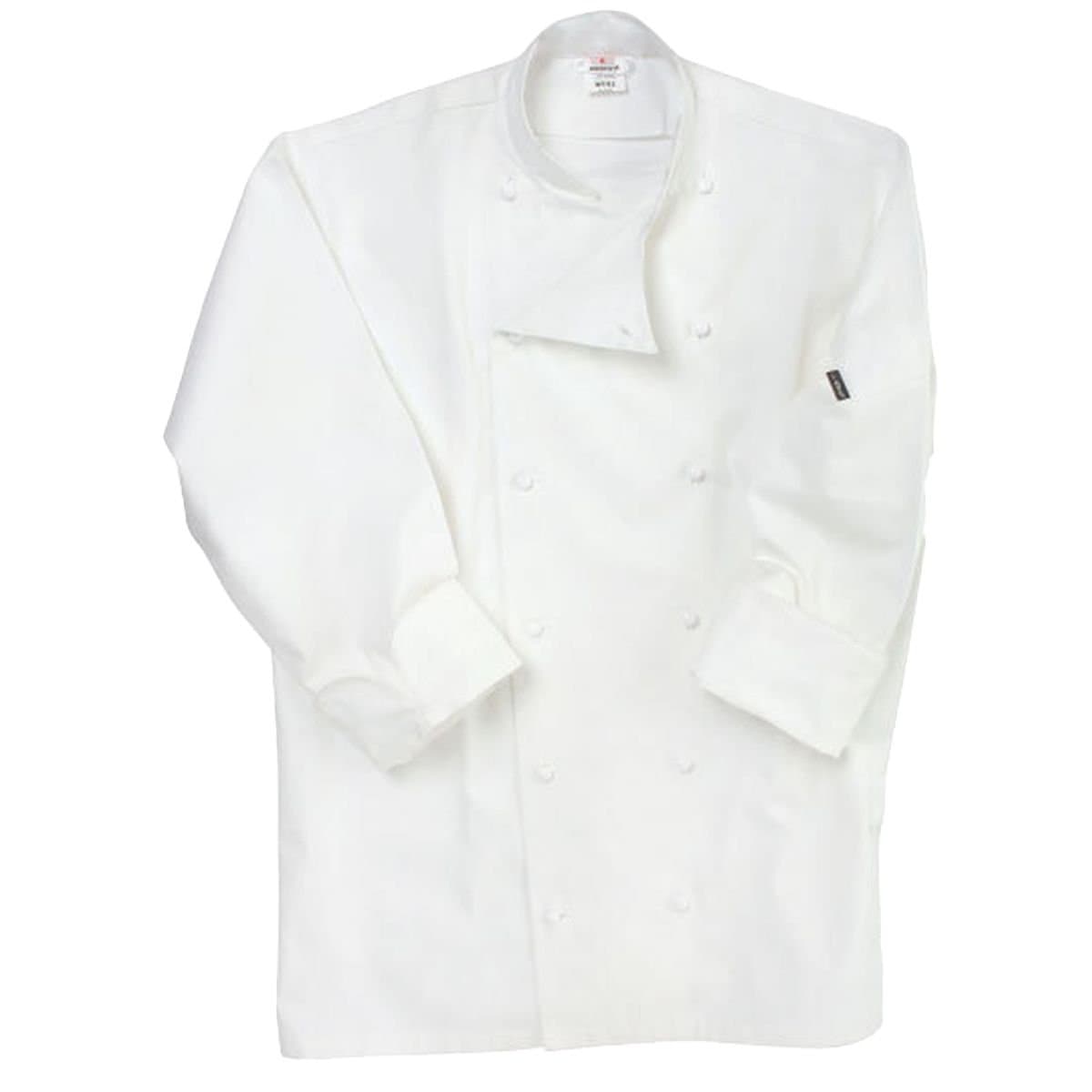Le Chef Le Chef Men's Executive Chef Jacket in White