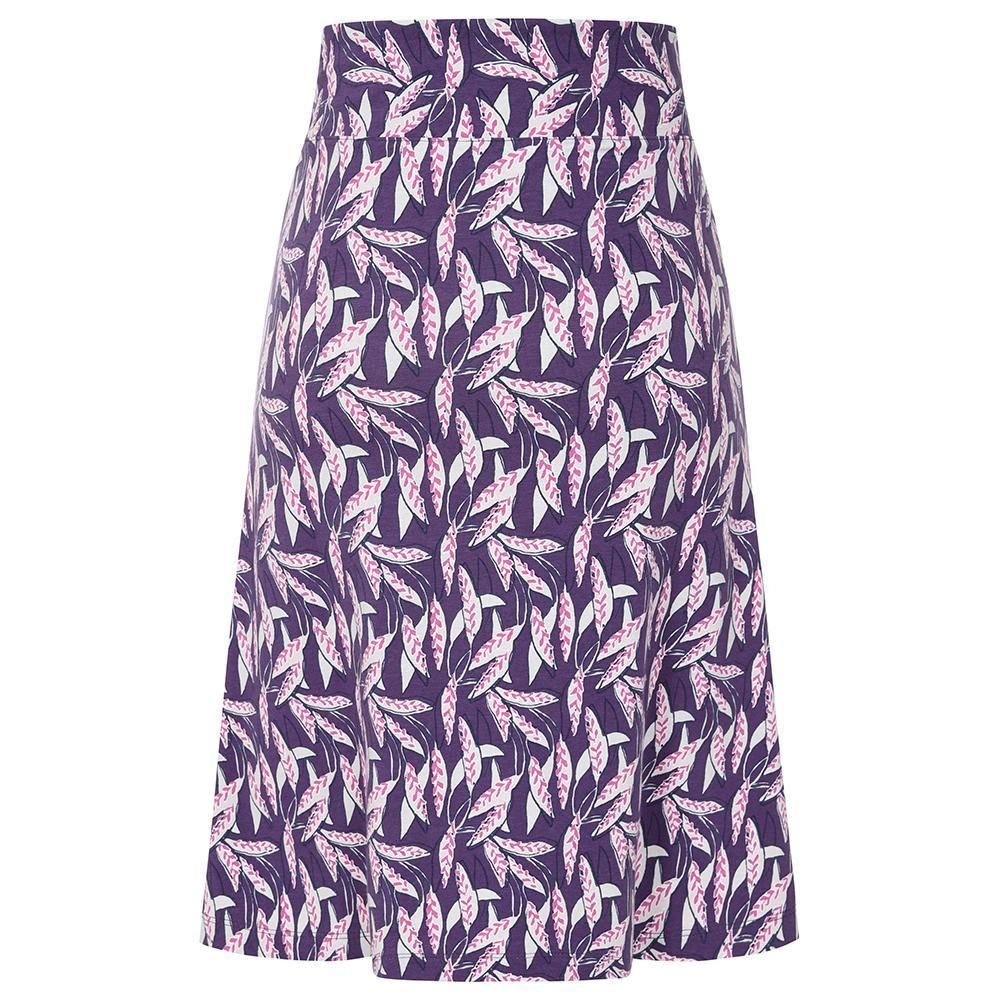 Lazy Jacks Lazy Jacks Women's Barley Jersey Skirt in Purple - 2