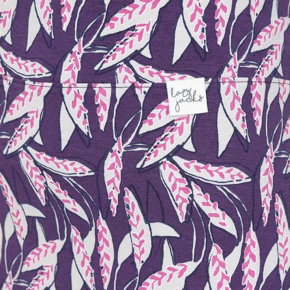 Lazy Jacks Lazy Jacks Women's Barley Jersey Skirt in Purple - 3