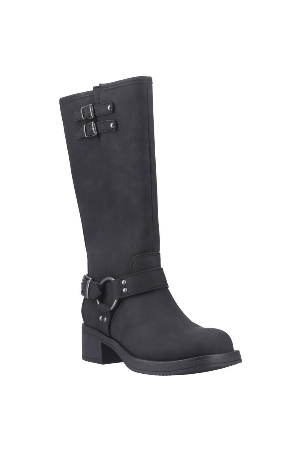 Rocket Dog Rocket Dog Women's Nash Tall Biker Boots in Black - 1