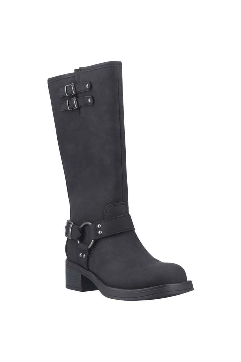 Rocket Dog Rocket Dog Women's Nash Tall Biker Boots in Black - 1