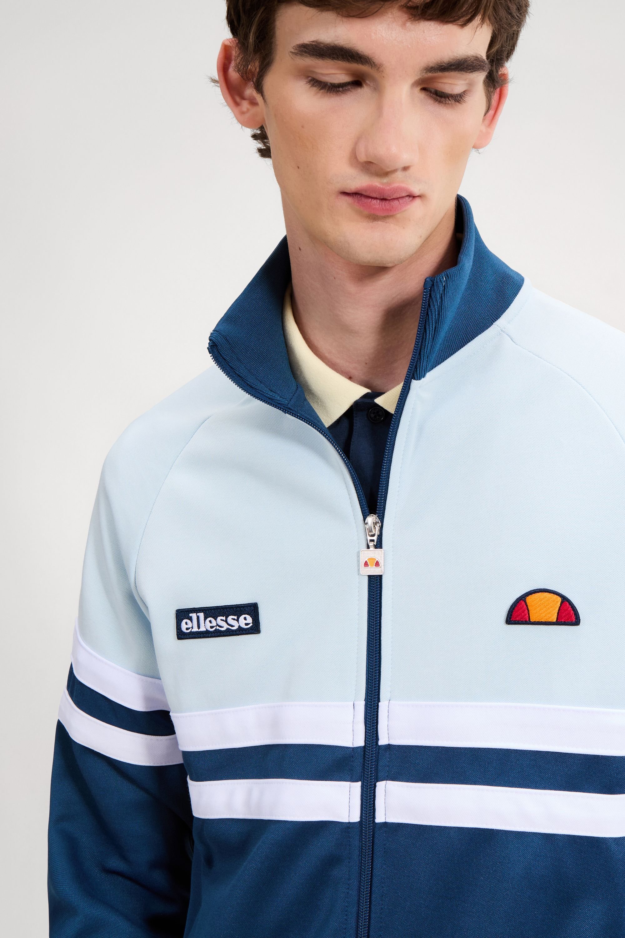 Ellesse Ellesse Men's Rimini Track Jacket in Light Blue - 3