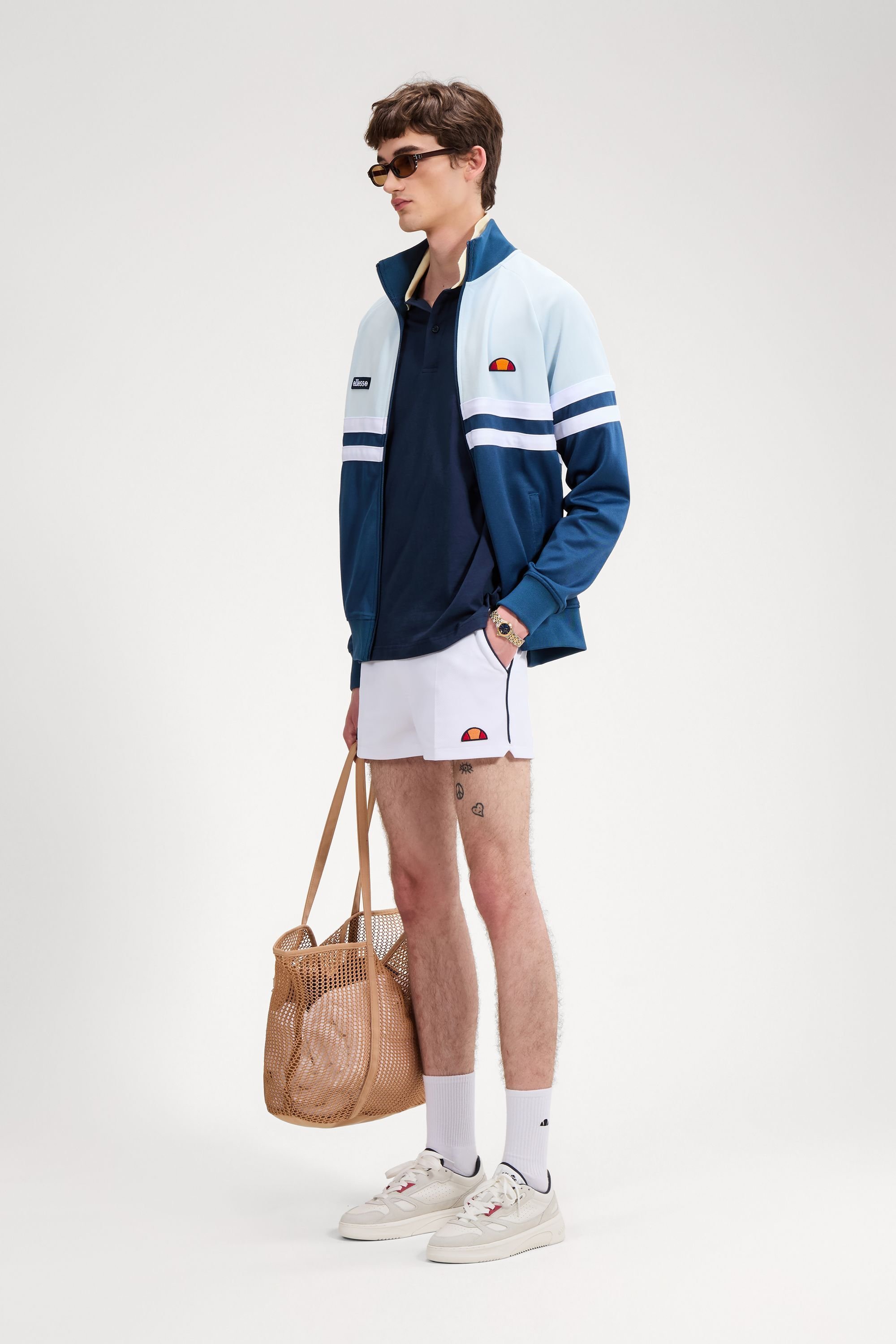 Ellesse Ellesse Men's Rimini Track Jacket in Light Blue - 4