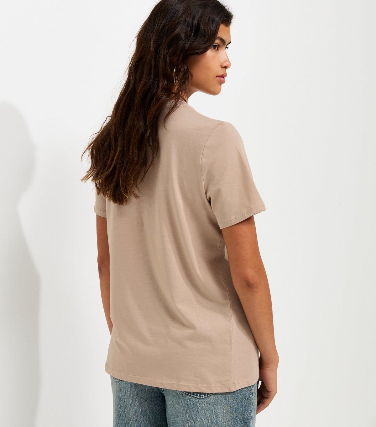 New Look Women's Mink Cotton Sun and Moon Print Relaxed T-Shirt New Look - 4