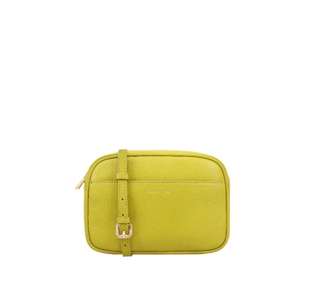 Paul Costelloe Paul Costelloe Women's Cooper Leather Cross Body Bag in Light Green