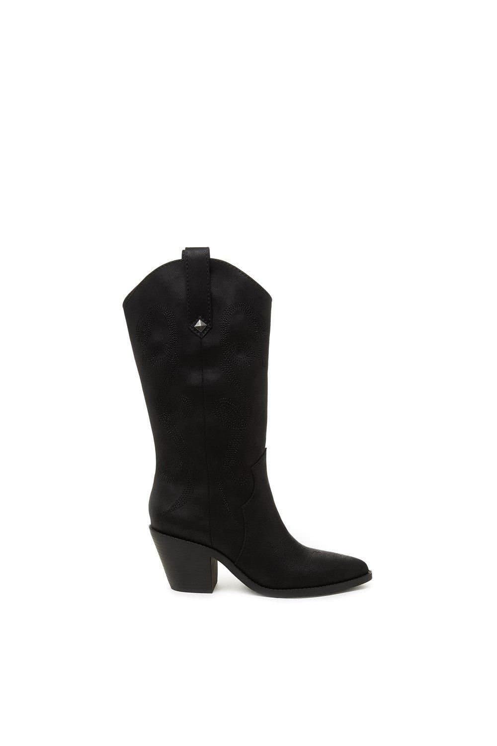 Rocket Dog Rocket Dog Black Faux Leather Western Boots