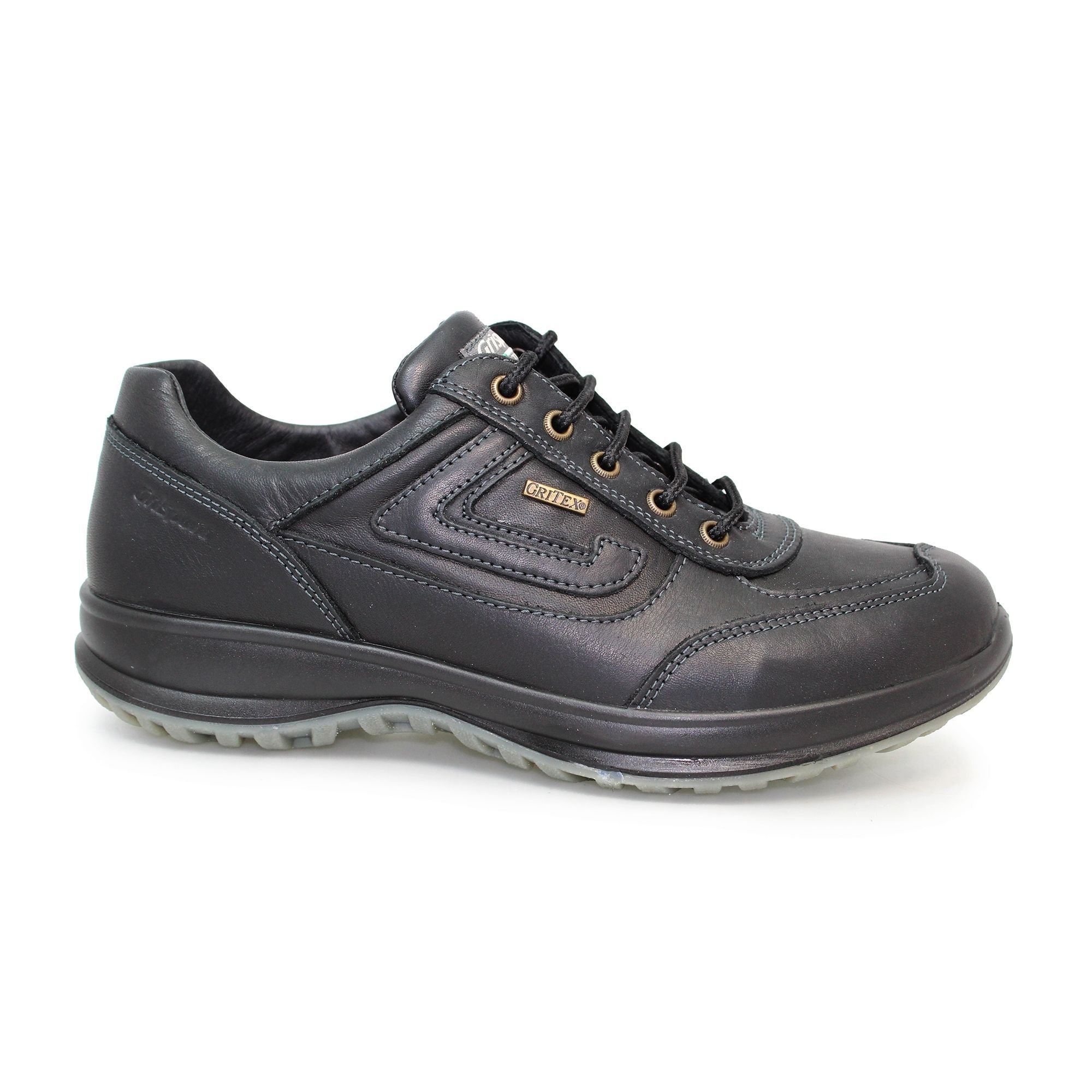 GriSport Grisport Men's Airwalker Leather Walking Shoes in Black - 3