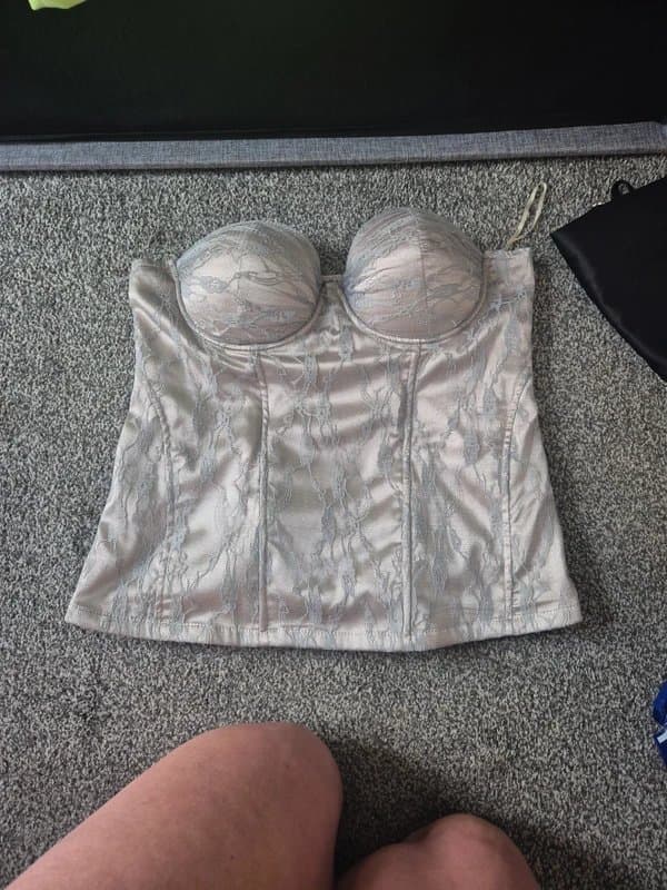 ASOS Gold silver top size 14