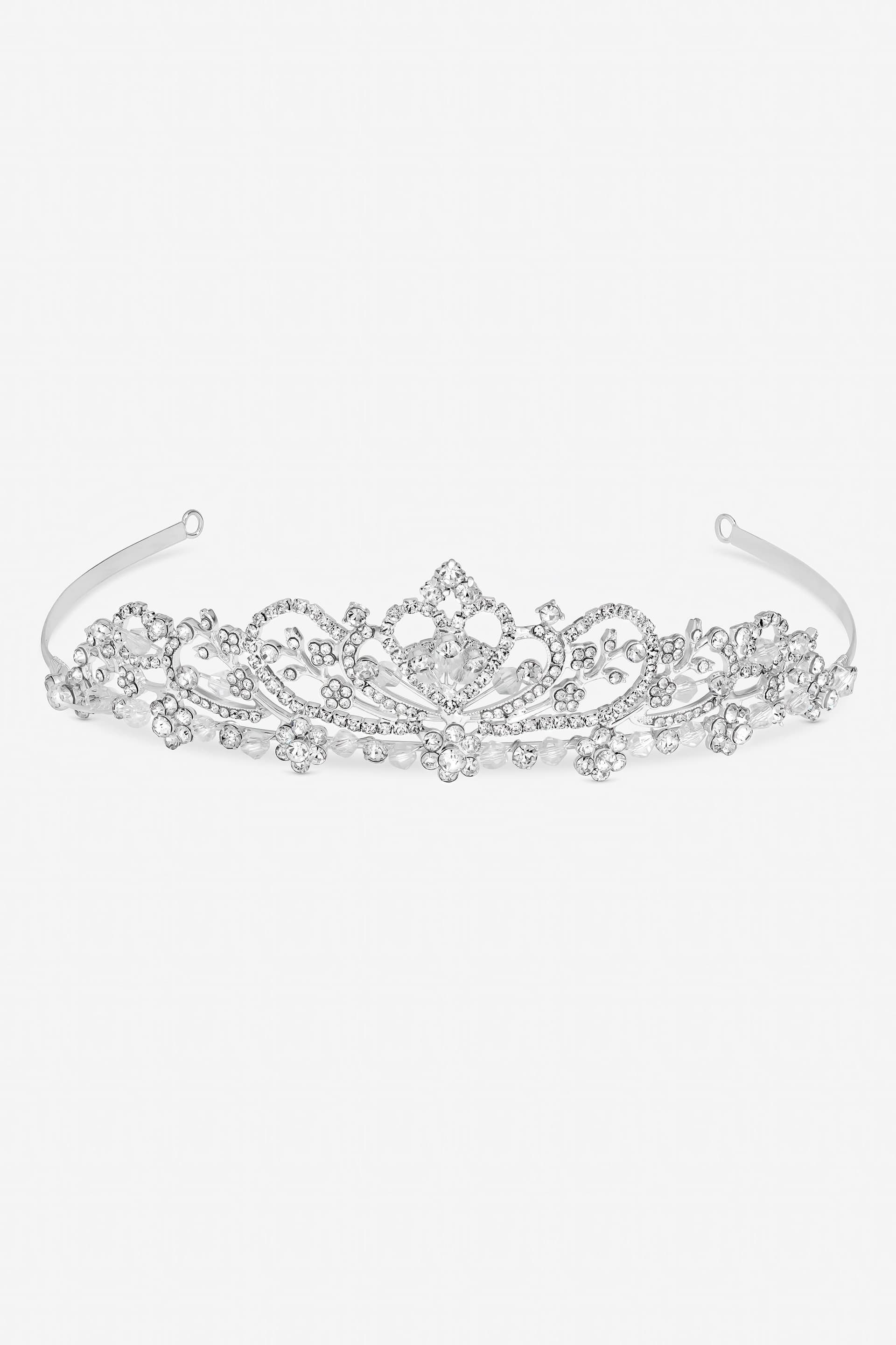 Jon Richard Jon Richard Silver Crystal Tiara for Brides