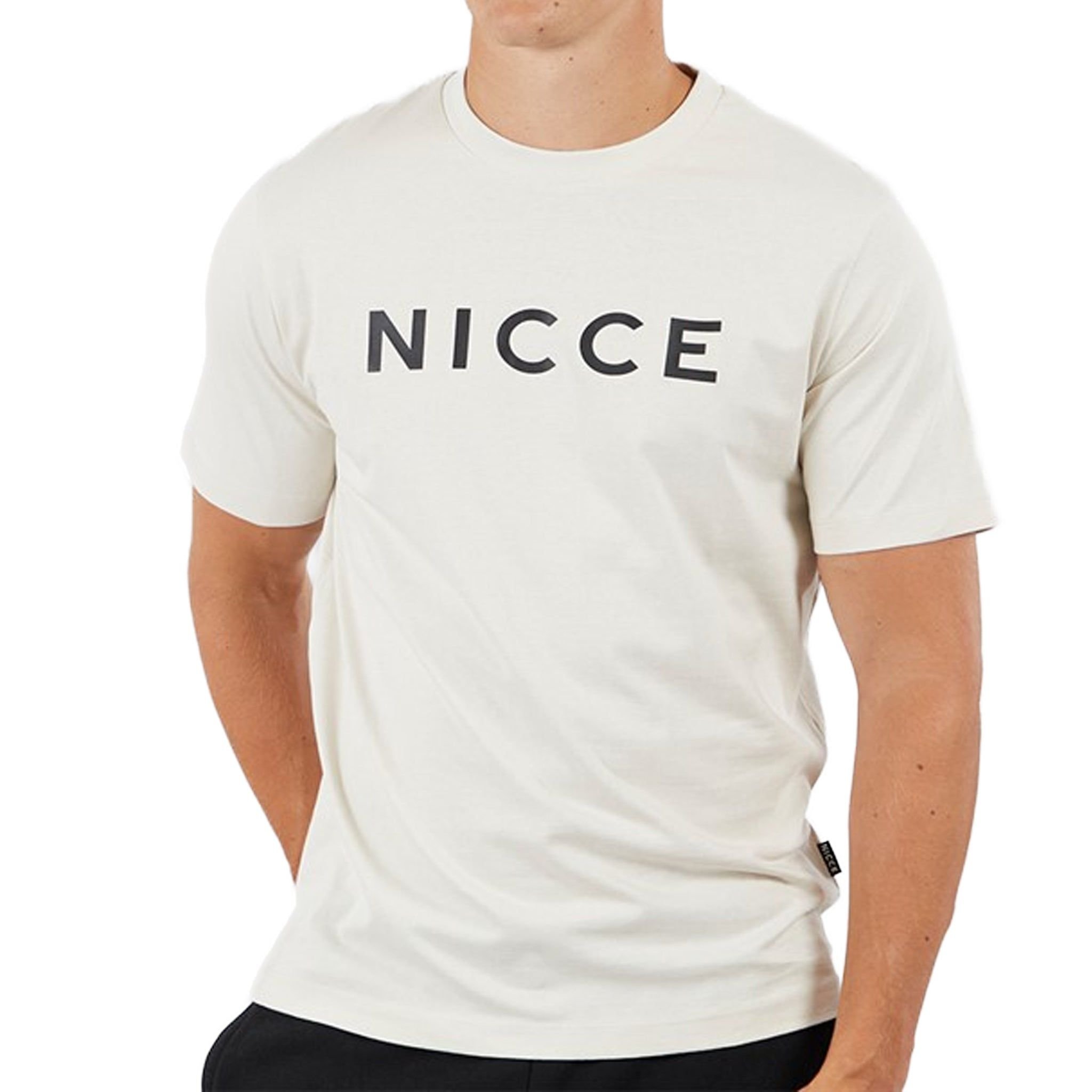 Nicce Nicce Men's Denno Light Stone T-Shirt - 3