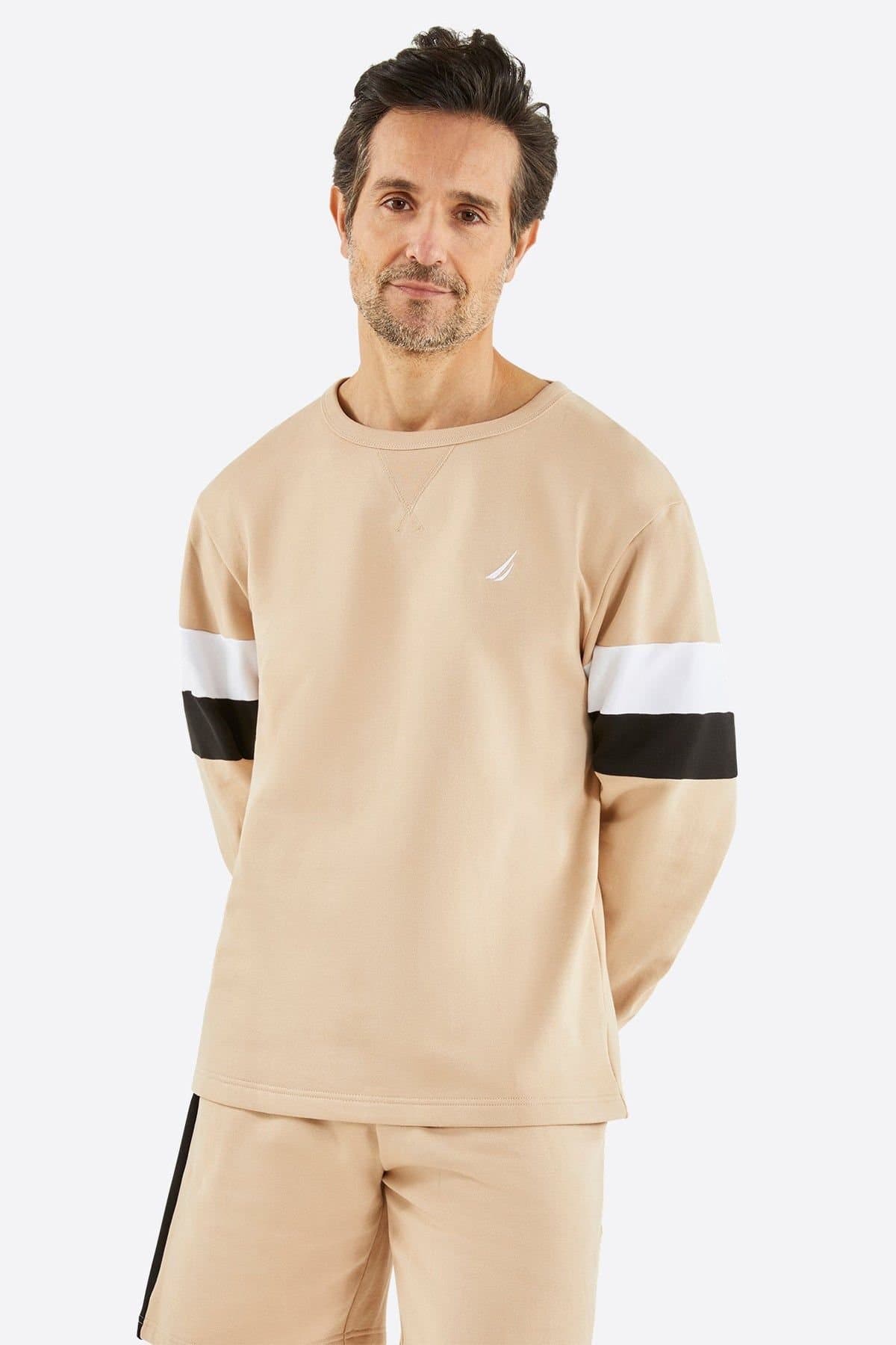 Nautica Nautica Men's 'Zero' Sweatshirt in Brown
