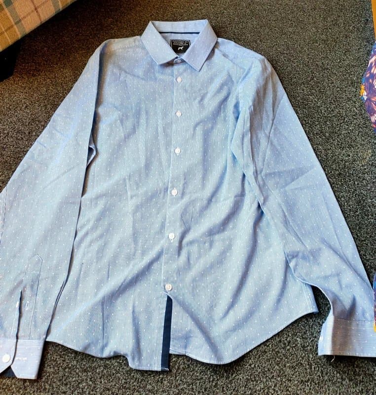 New Look New look man's blue shirt size M.
