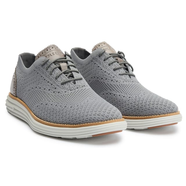 Cole Haan Cole Haan Men's Remastered Stitchlite Shoes in Grey - 2