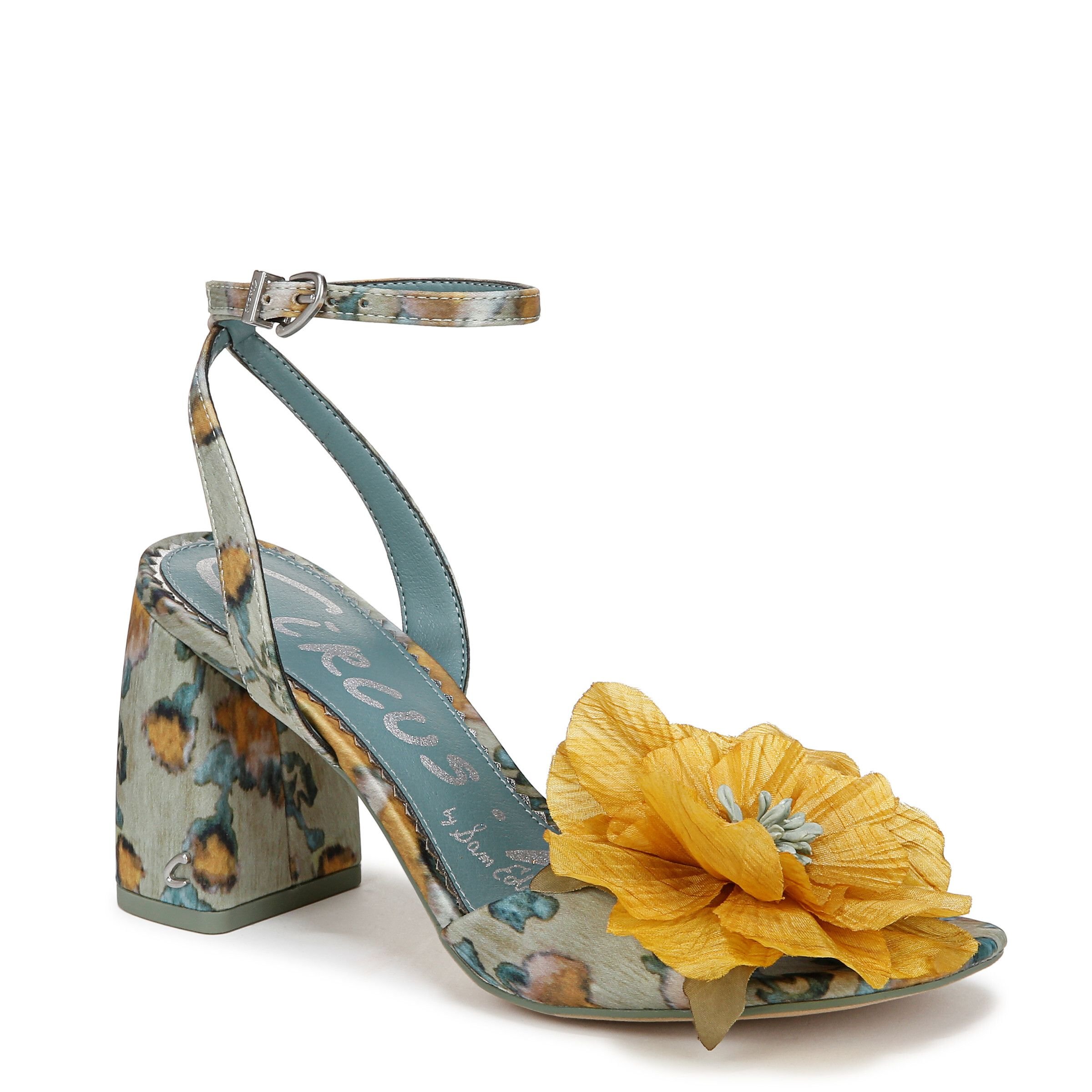 Sam Edelman Sam Edelman Women's Circus NY Aria Flower Sandals in Mint - 2