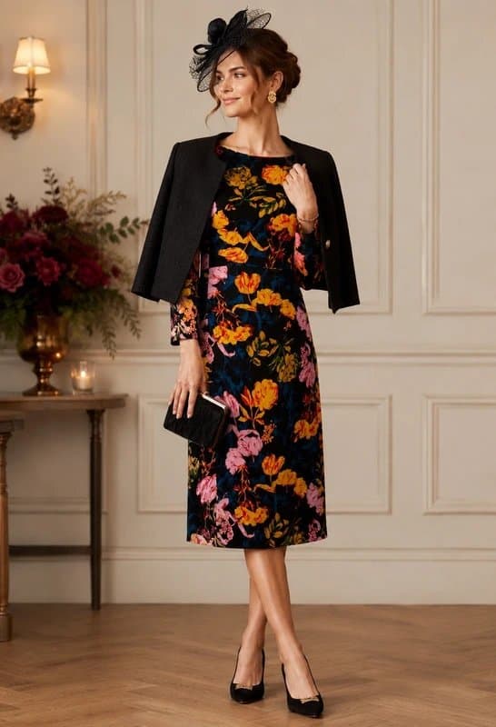 Whistles New Whistles Digital Bloom Silk Bodycon Midi Dress UK14 Floral Wedding Occasion Ruched Designer
