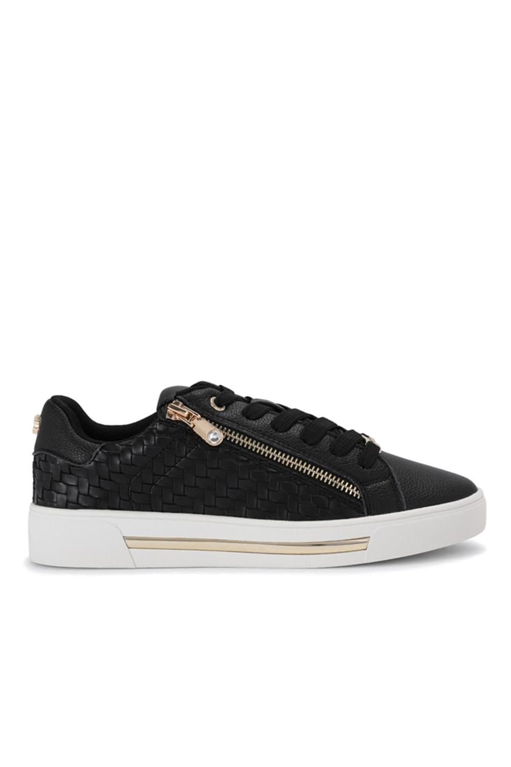 Carvela Carvela Women's 'Daniella Zip Weave' Trainers in Black