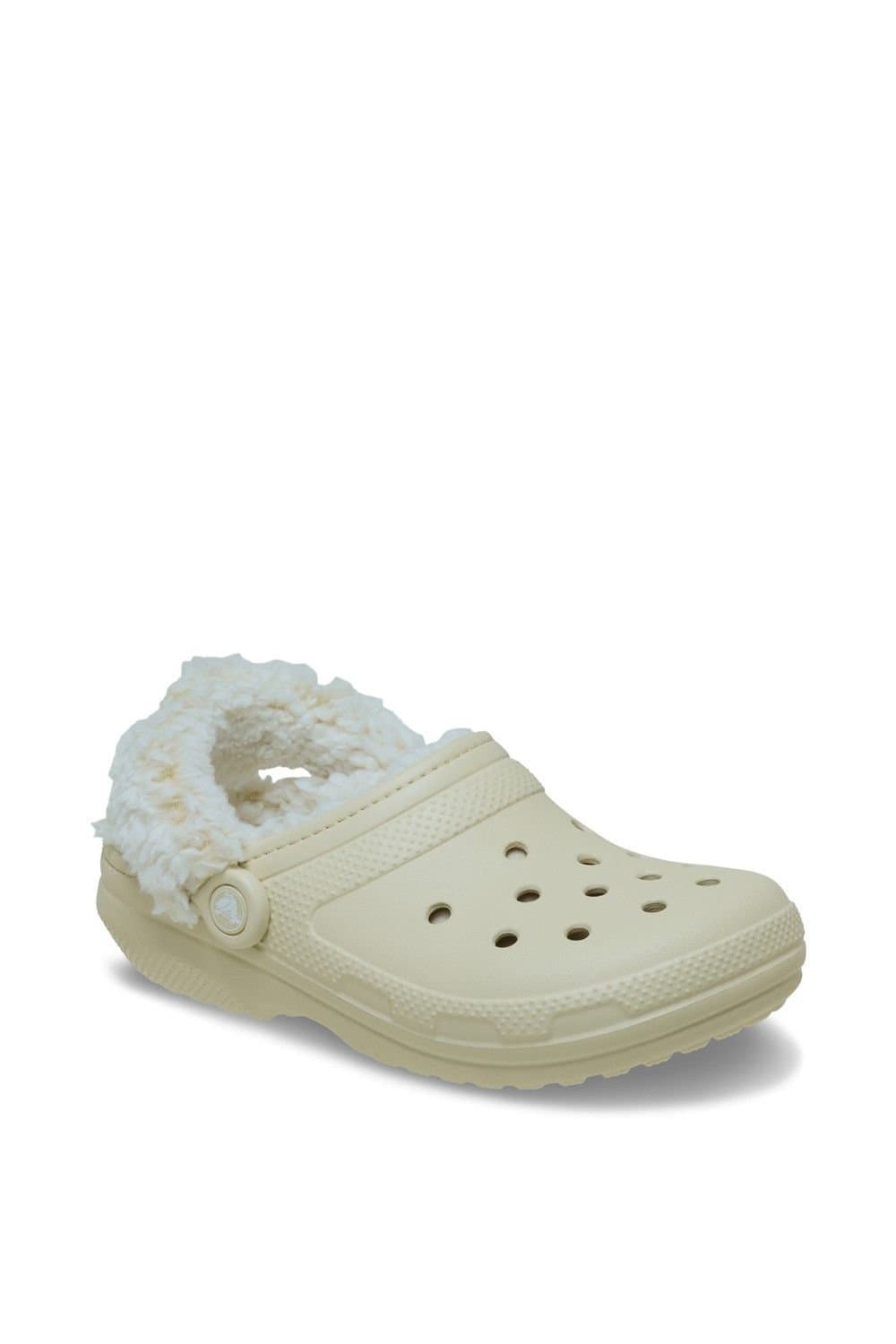Crocs Crocs Women's Classic Fleece Lined Clog in Beige