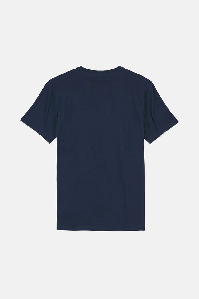 British Boxers British Boxers Men's "Navy" Cotton T-Shirt in Dark Navy - 3