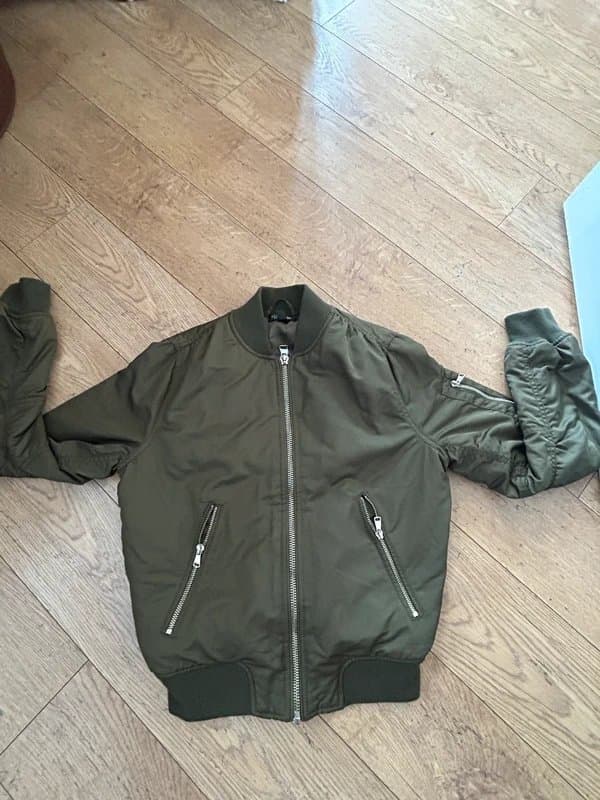 Topshop Topshop Khaki Green MA1 Bomber Jacket