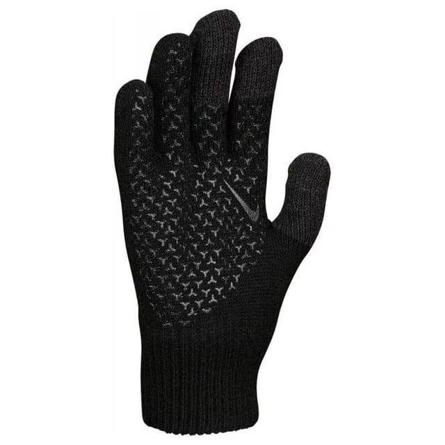 Nike Nike Men's 2.0 Knitted Grip Gloves in Black - 2
