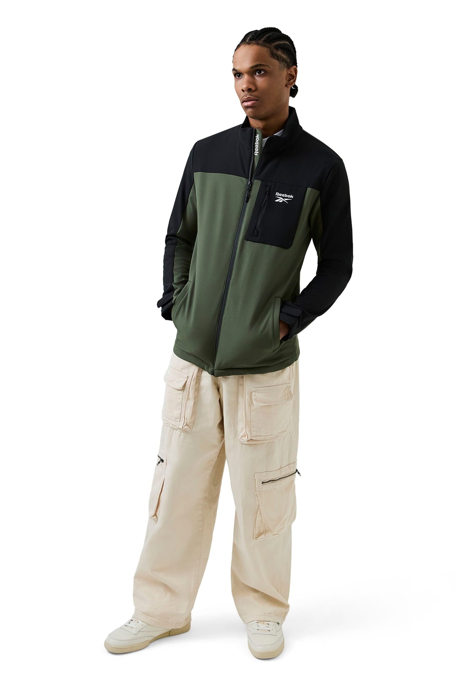 Reebok Reebok Men's Buckland Softshell in Dark Green - 4