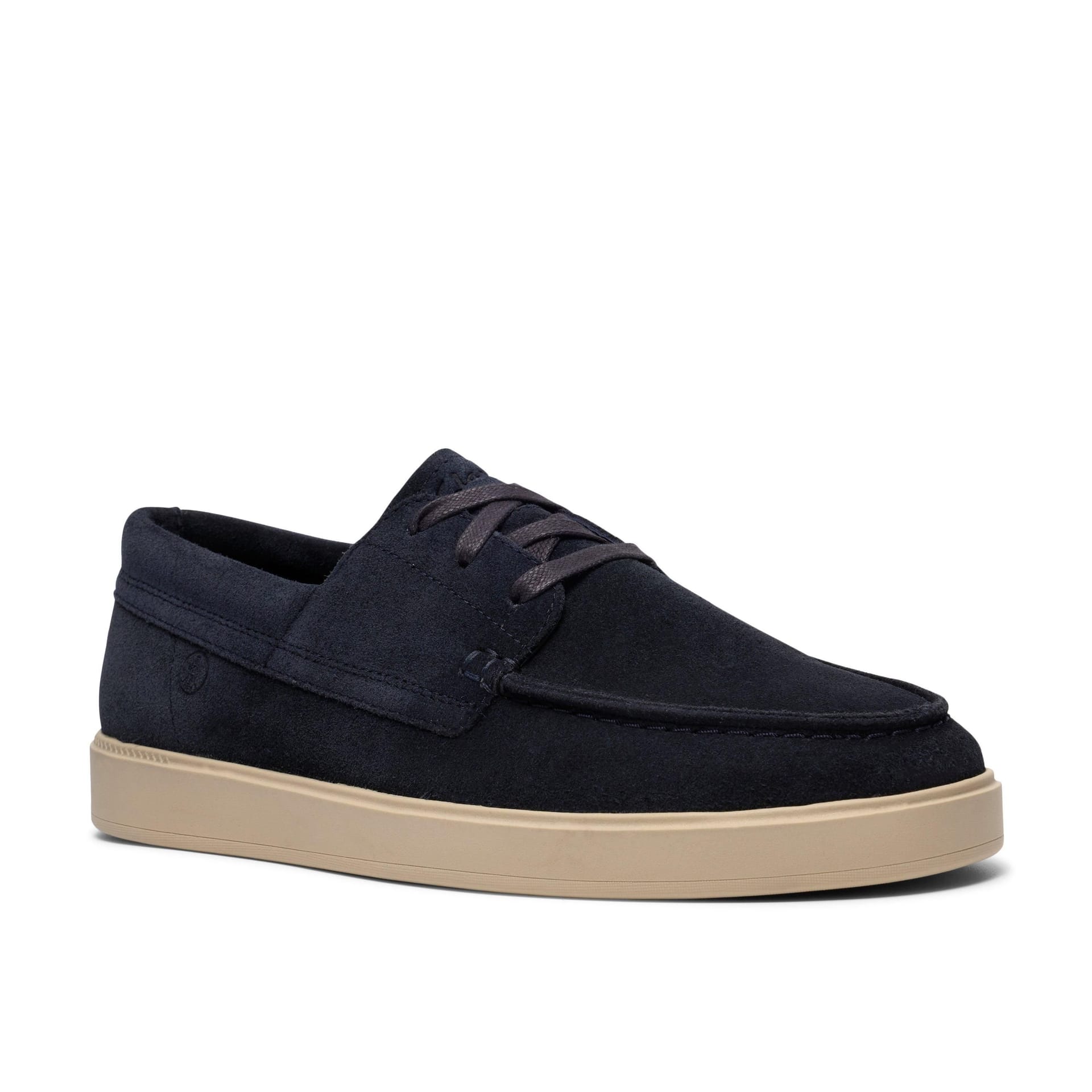 Clarks Clarks Men's Lockford Boat Navy Suede Boat Shoes in Blue - 4