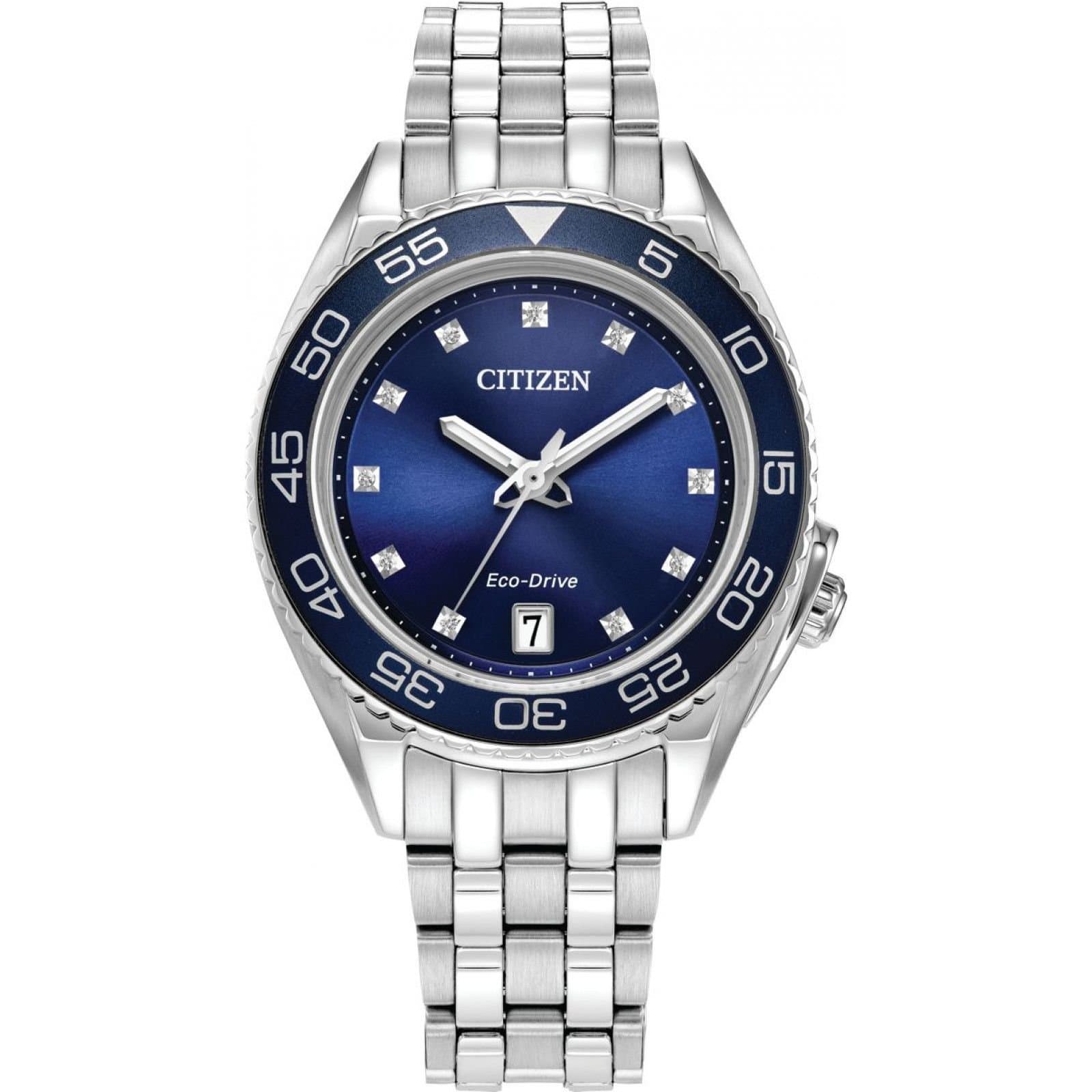 Citizen Citizen Women's FE6160-57L 35mm Quartz Watch in Silver