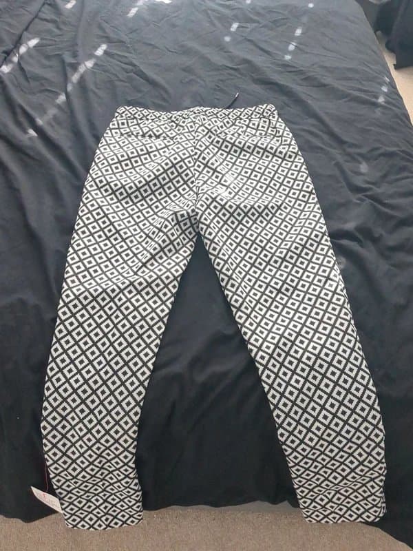 ASOS Mens 34'' ASOS suit trousers black and white new with tags
