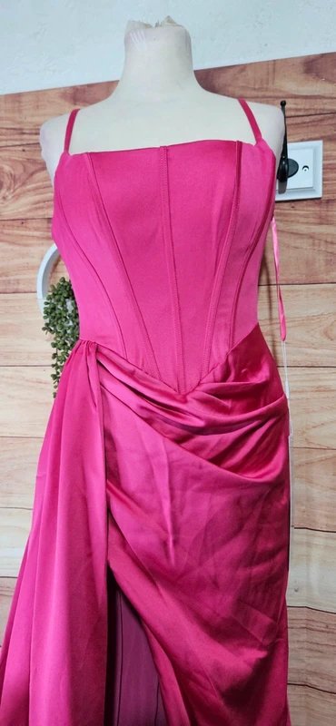portia scarlett Portia & Scarlett Hot Pink occasions dress size 6 rrp £350 - 1