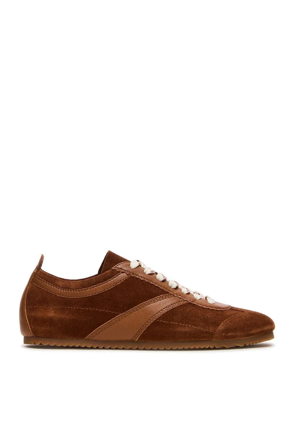 Steve Madden Steve Madden Brown Suede Trainers