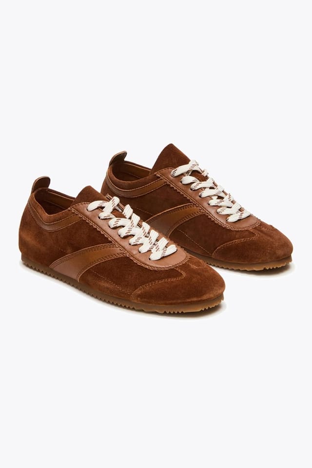 Steve Madden STEVE MADDEN Women's 'Jaye Brown Suede' Suede Trainers - 3