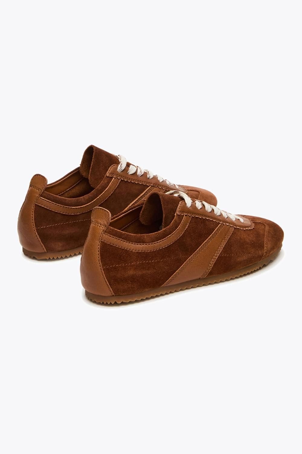 Steve Madden STEVE MADDEN Women's 'Jaye Brown Suede' Suede Trainers - 4