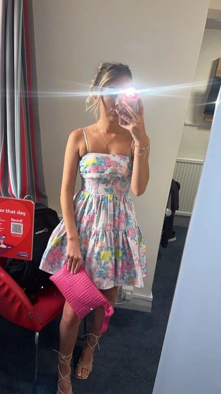 ASOS Asos Luxe tired corset dress
