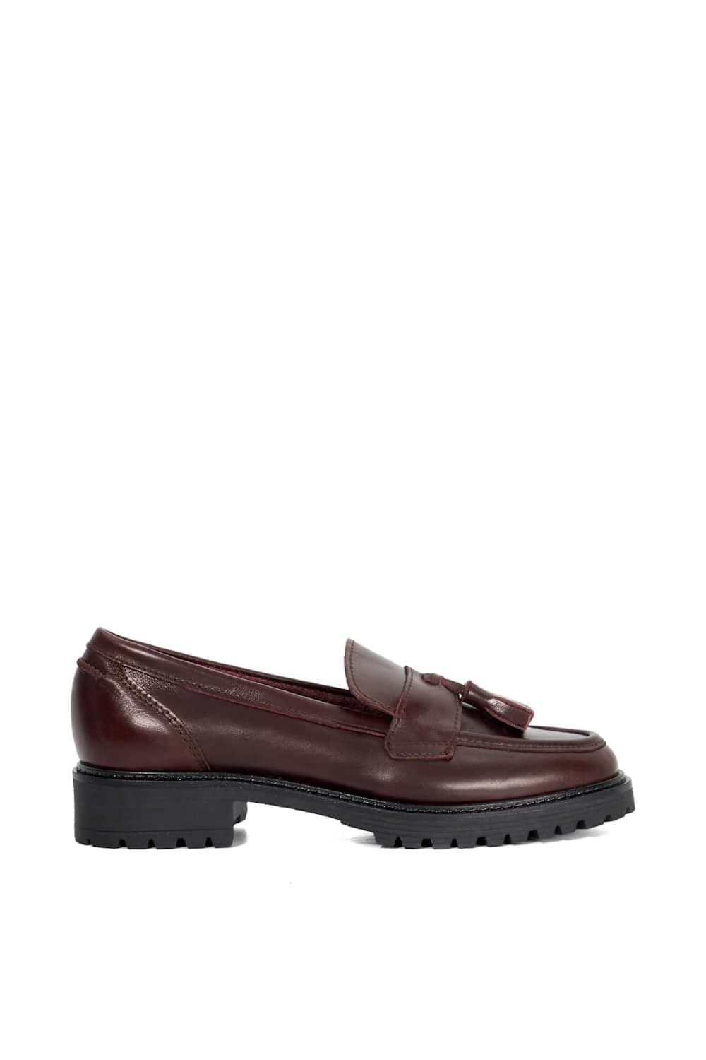 Dune London Dune London Women's 'Gracelyn' Leather Loafers in Red