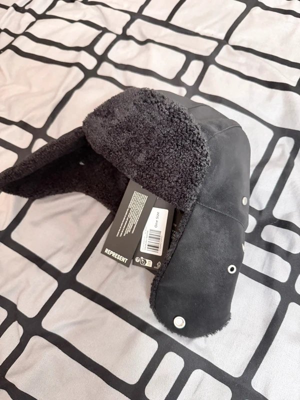 REPRESENT Represent trapper hat suede new - 1
