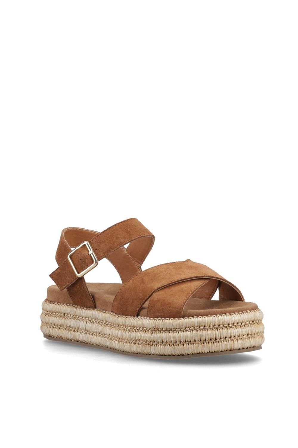 Hush Puppies Hush Puppies Women's Rosa Rafia Sandal in Tan