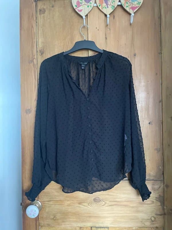 New Look Chiffon top size 12 £3.00