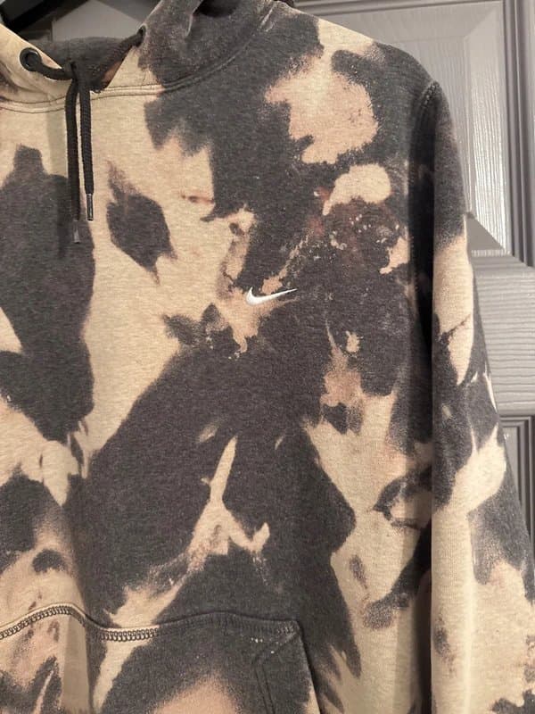 Nike Customised bespoke Nike tie-dye hoodie