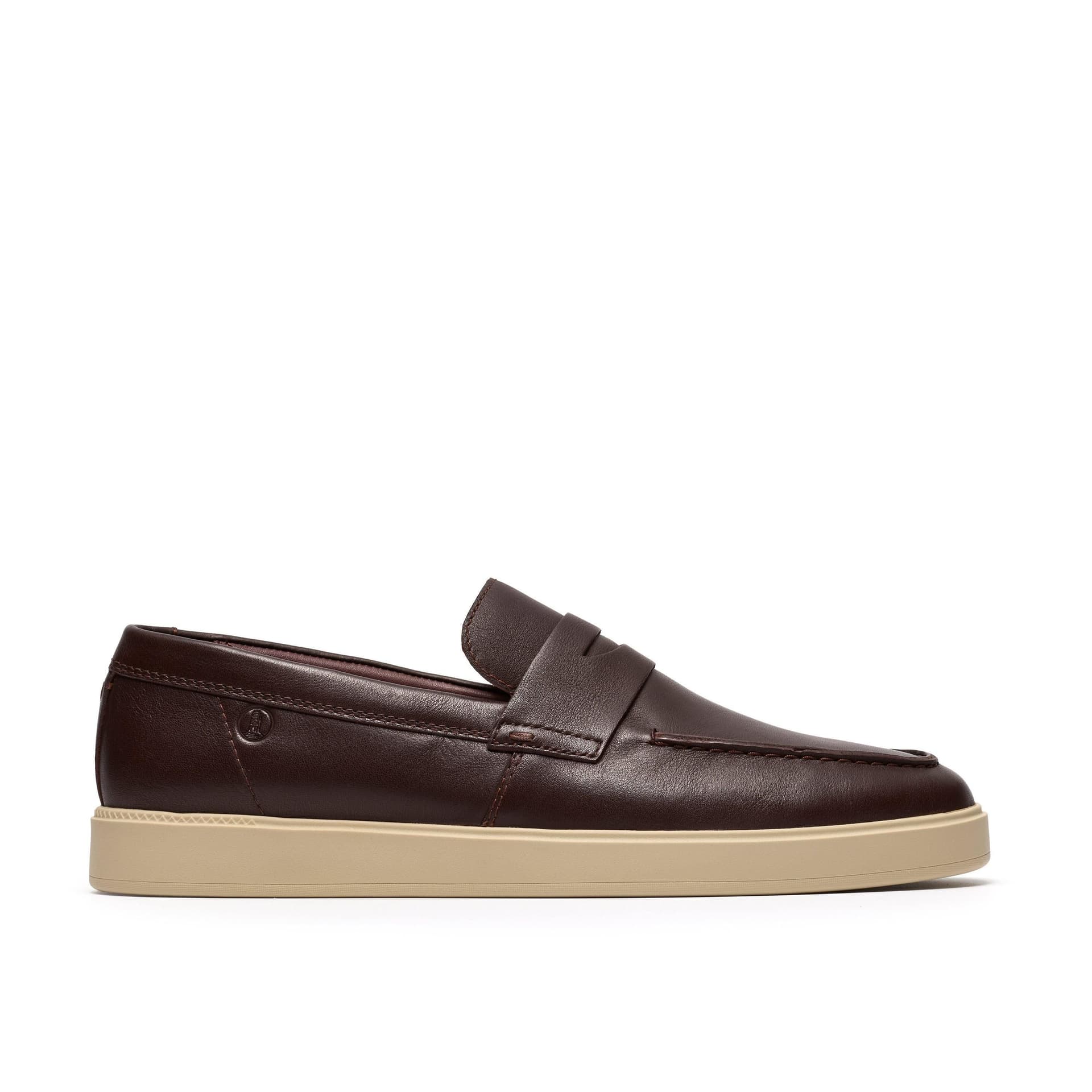 Clarks Clarks Men's Brown Leather Loafers, Slip Ons