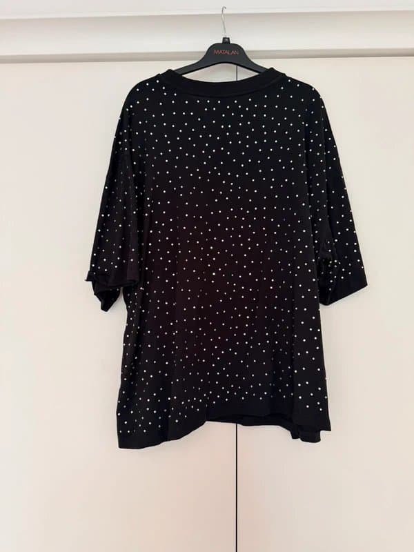 ASOS ASOS Diamanté Embellished T Shirt - Size 16-18