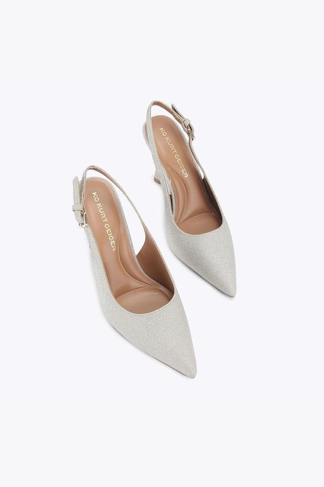 KG Kurt Geiger KG Kurt Geiger Women's 'Adina' Heels in Silver - 2