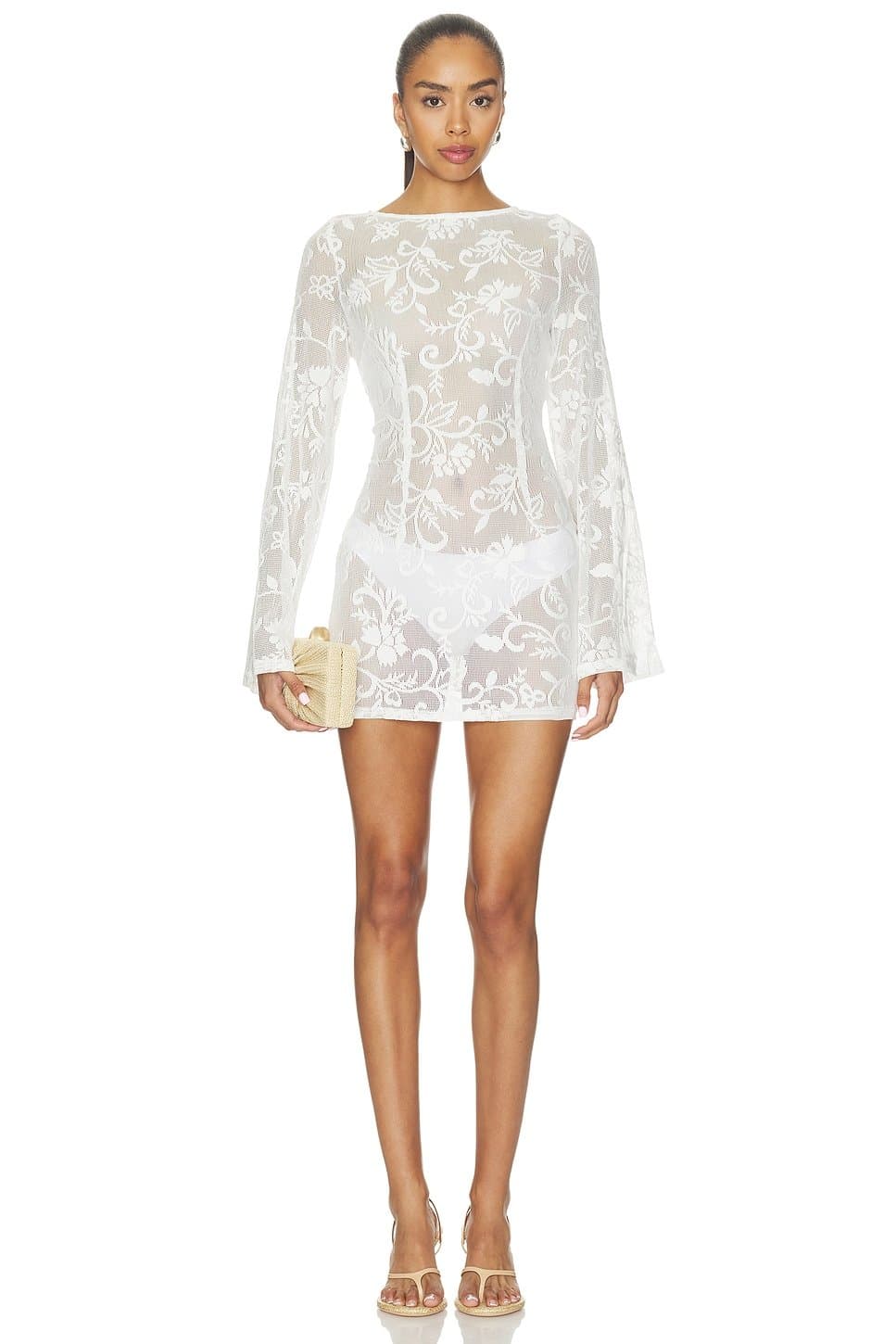 revolve Lailani Lace Mini Dress