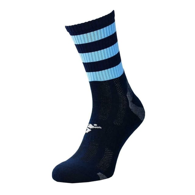 Precision Precision Men's Pro Hooped Gaelic Mid Socks in Mid Navy - 2