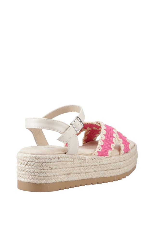 Hush Puppies Hush Puppies Women's Jemma Espadrille Sandal in Fuchsia - 2