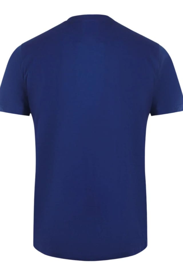 Cavalli Class Cavalli Class Men's Short Sleeve Relaxed Fit T-shirt in Cobalt - 2