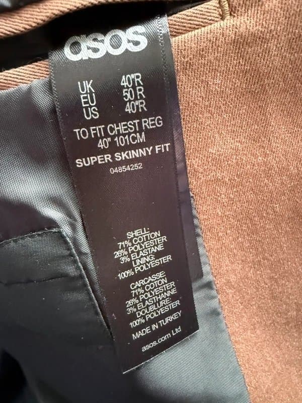 ASOS Men’s brown ASOS Blazer