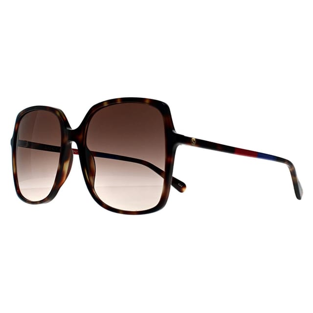 Gucci Gucci Women's Square Havana Brown Gradient GG0544S - 2