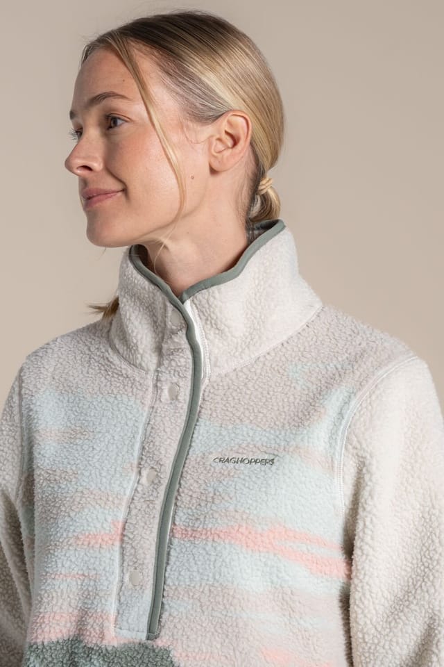 Craghoppers Craghoppers Women's National Trust Rosemary II Overhead Fleece in Off-White - 3