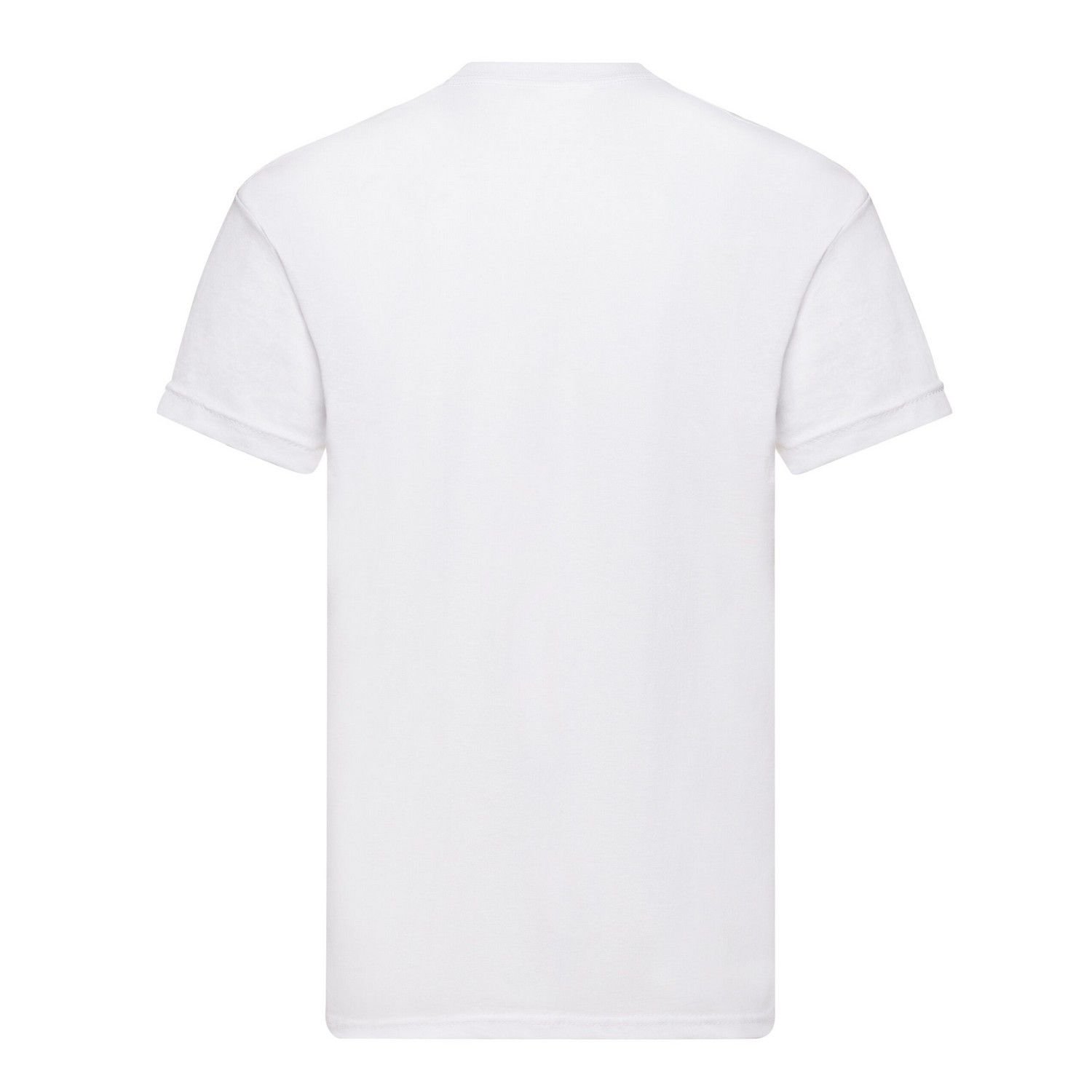 Fruit Of The Loom Fruit of the Loom Men's Valueweight Cotton T-Shirt in White - 2