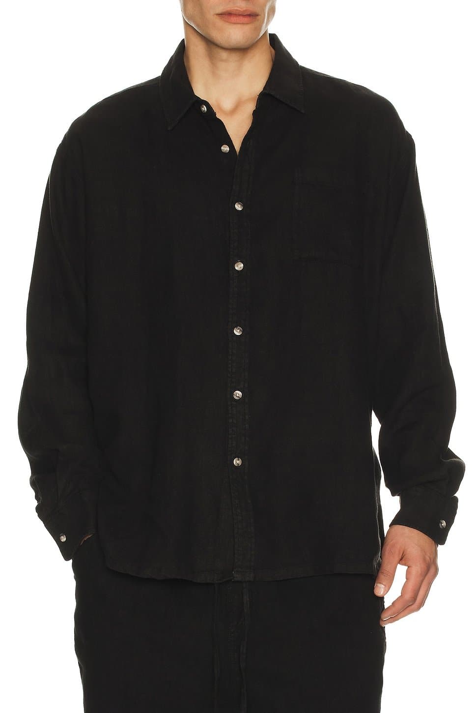 revolve Revolve Leisure Shirt in Black